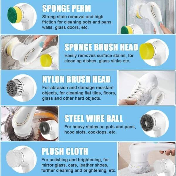 Handheld Electric Cleaning Brush
