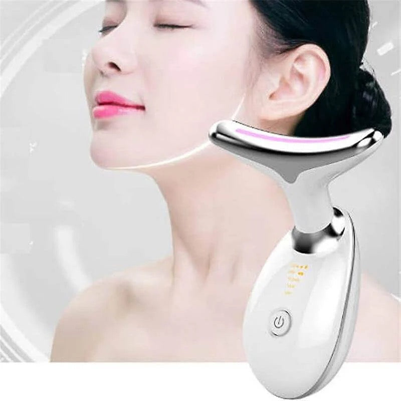 Intense Pulsed Light IPL Wrinkle Reducing Instrument | LED Neck & Face Massager