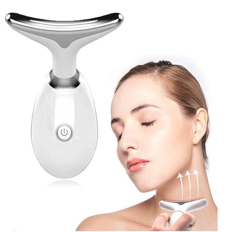 Intense Pulsed Light IPL Wrinkle Reducing Instrument | LED Neck & Face Massager