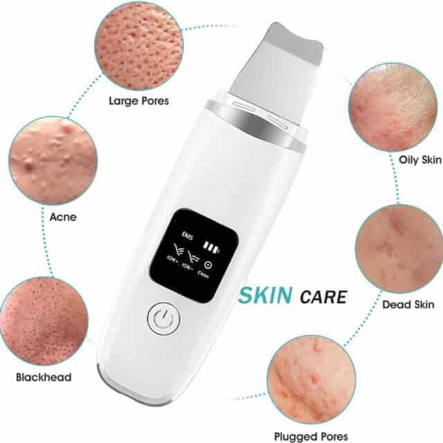 Facial Pore Cleaner with LED Display | Blackhead Remover